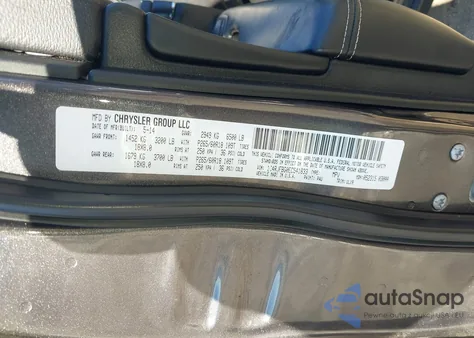 2014 Jeep Grand Cherokee Limited from USA, damaged, VIN 1C4RJFBG0EC541833